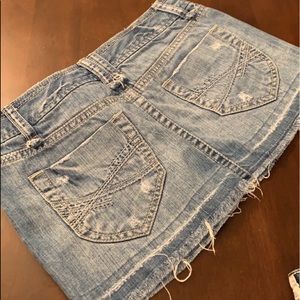 Aeropostale jean skirt